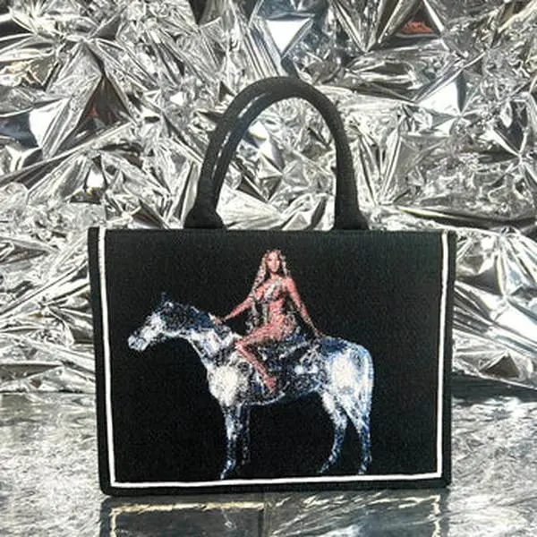 "RENAISSANCE" Tapestry Tote Purse