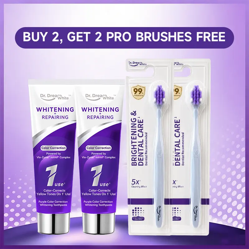 2 Tubes + 2 Brushes