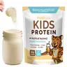 POWkids Vanilla Bean Protein + Daily Brain & Immune Support + Kids Protein Powder + 16g Protein, No Sugar, Organic, Colostrum Boost