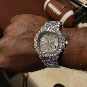 Iced out watch