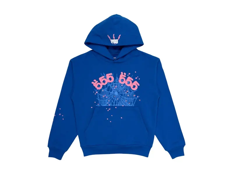 Sp5der Men's Angel Number Hoodie Blue, from StockX Sp5der Men's Angel Number Hoodie Blue, from StockX