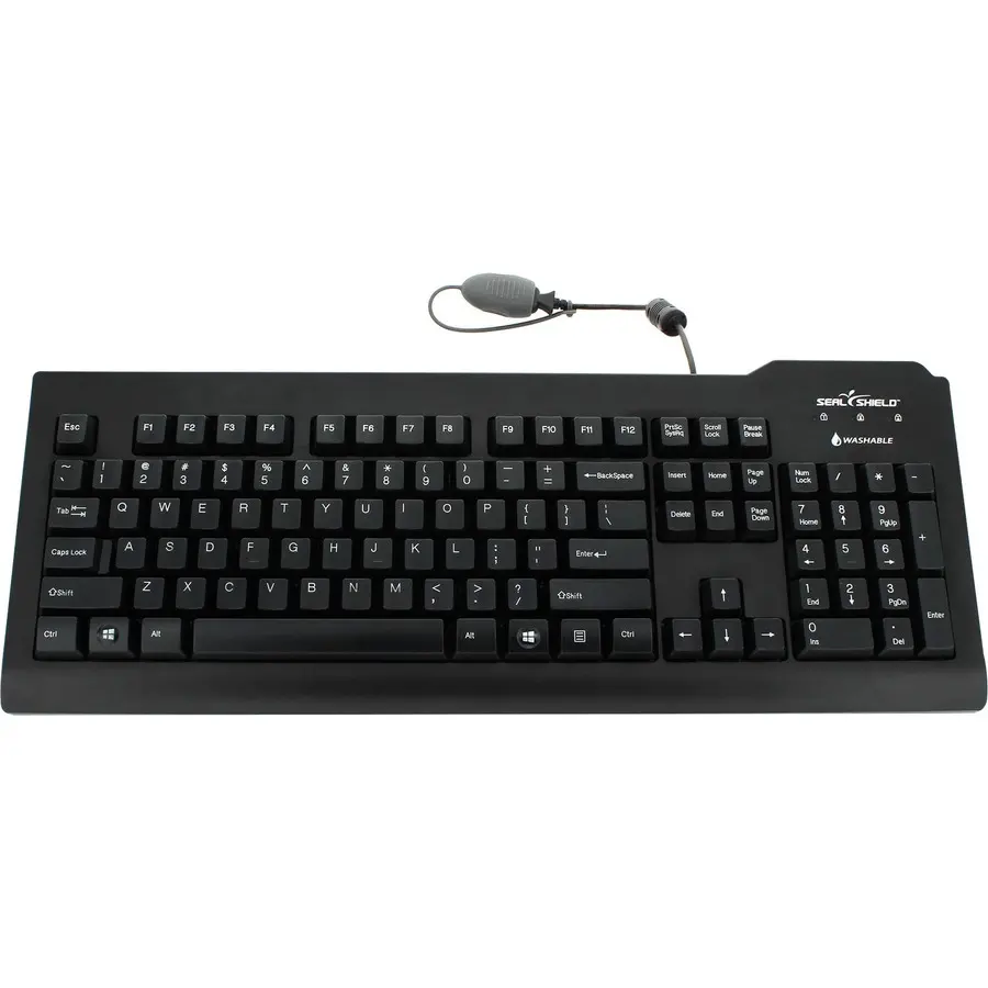 Seal Shield Silver Seal Waterproof Keyboard, Computer Accessories for Computers & Office Equipment Use