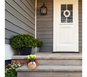 Santa's Workshop Inc 5" Lady Bug Planters, Setof 2