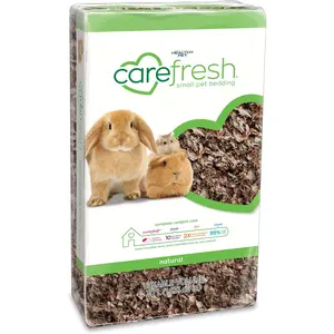 carefresh 99% Dust-Free Natural Paper Small Pet Bedding with Odor Control, 30 L