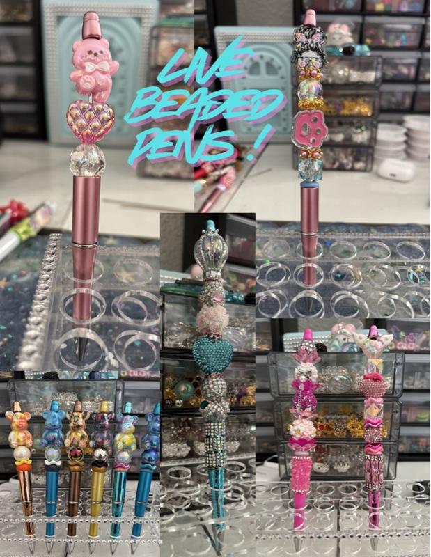 Beaded pen live 4 for 15.00