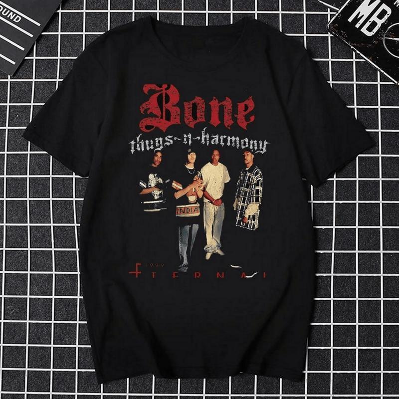 Men T Shirt Bone Thugs N Harmony Shirt Retro Nostalgia Hip-Hop Classic Men Women T-Shirt Unisex Essential T-Shirt Everyday Tee Unisex