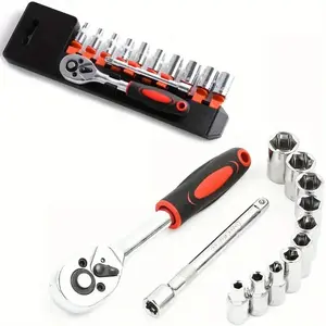 12 Pcs Set Wrench Socket Set Motorcycle Bicycle Repairing Tool Hardware Car Boat Auto Repair Tools Bike Multitool Bike Tool Kit