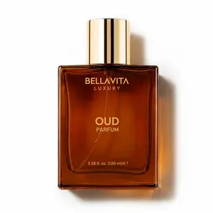 Bellavita Luxury Oud Eau De Parfum 100ML | Unisex Perfume for Women & Men | Woody Vanilla Musk Arabic Fragrance | Long Lasting Luxury Scent | Women Perfume Gift Set | Women’s Day