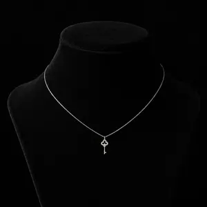 925 Sterling Silver Necklace, Classic Luxury Base Chain Necklace, Dainty Flat Chain Fashion Accessory for Women, Base Chain Necklaces, Flat Chain Necklaces