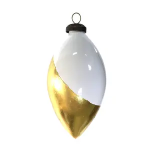 White with Gold Foiled Tulip