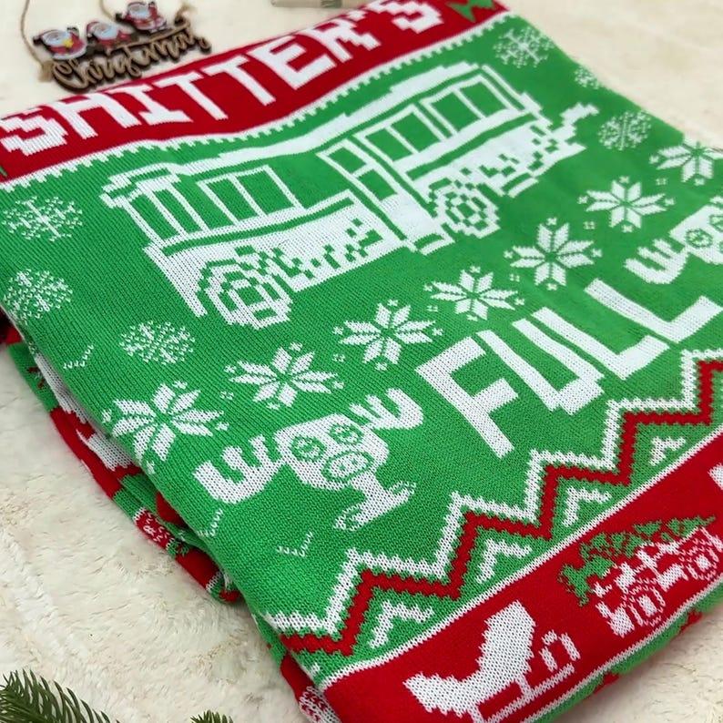 Michael Scott The Office Ugly Xmas Sweater, Well Happy Birthday Ugly Knitted Sweater, Christmas Holiday Sweater, Movie Sweatshirt Long Sleeve Casual