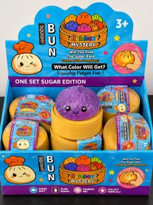 Rainbow Mystery Bun Squishy – Sugar Edition