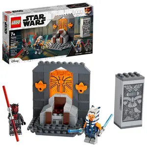 LEGO Star Wars Duel on Mandalore 75310 - 147 Pieces Building Set with Ahsoka Tano & Darth Maul Minifigures