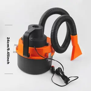 Vehicle Mounted Suction And Blowing Double Use Bucket Vacuum Cleaner Car Portable Multi Function Tool Cylinder Style Large Capacity Vacuum Cleaner Automobile Interior Cleaning Tool