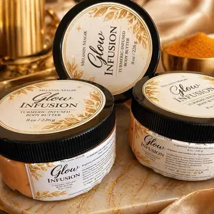 Glow Infusion .. Tumeric infused shea butter