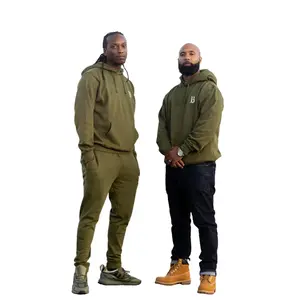 Bulletproof Embroidered Hoodie & Sweatpant Set