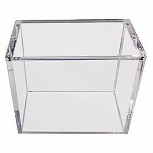 clear acrylic game card storage box, 1 count dustproof anime toploader cards display box, trade card box, game card storage organizer for home office, home card sleeves decor, card hobby box, trading card sleeve