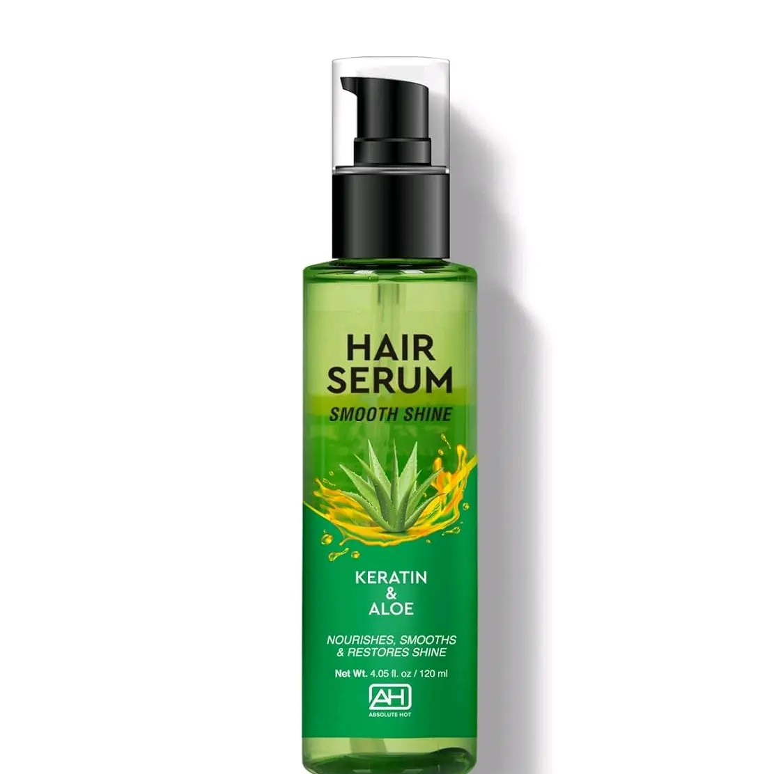 Lightweight Anti Frizz Hair Serum with Keratin and Aloe for Soft Shine, Volume, and Hydration | Korean Haircare Oil, 4.05 fl oz, Anti Frizz Serum, Natural Haircare, Liquid