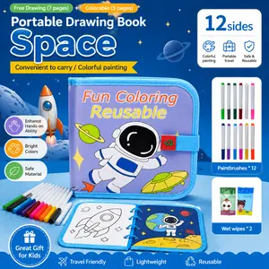 Non-Toxic 12-Color Watercolor Paint Set for Kids, Washable Art Supplies for School Projects, Computers & Office/Office Stationery/School Educational Complementary Tools outdoorfun