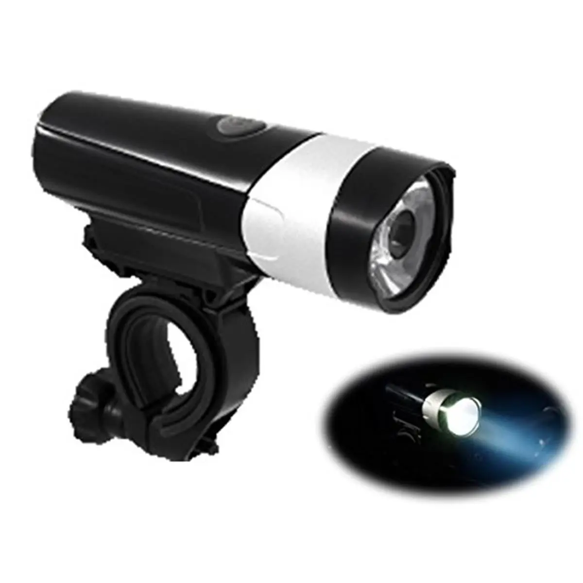 212 MAIN 6W USB Rechargeable Aquarium Headlight, Aluminium Alloy Construction, 4 Modes for Fish Tank Lighting, Four Modes