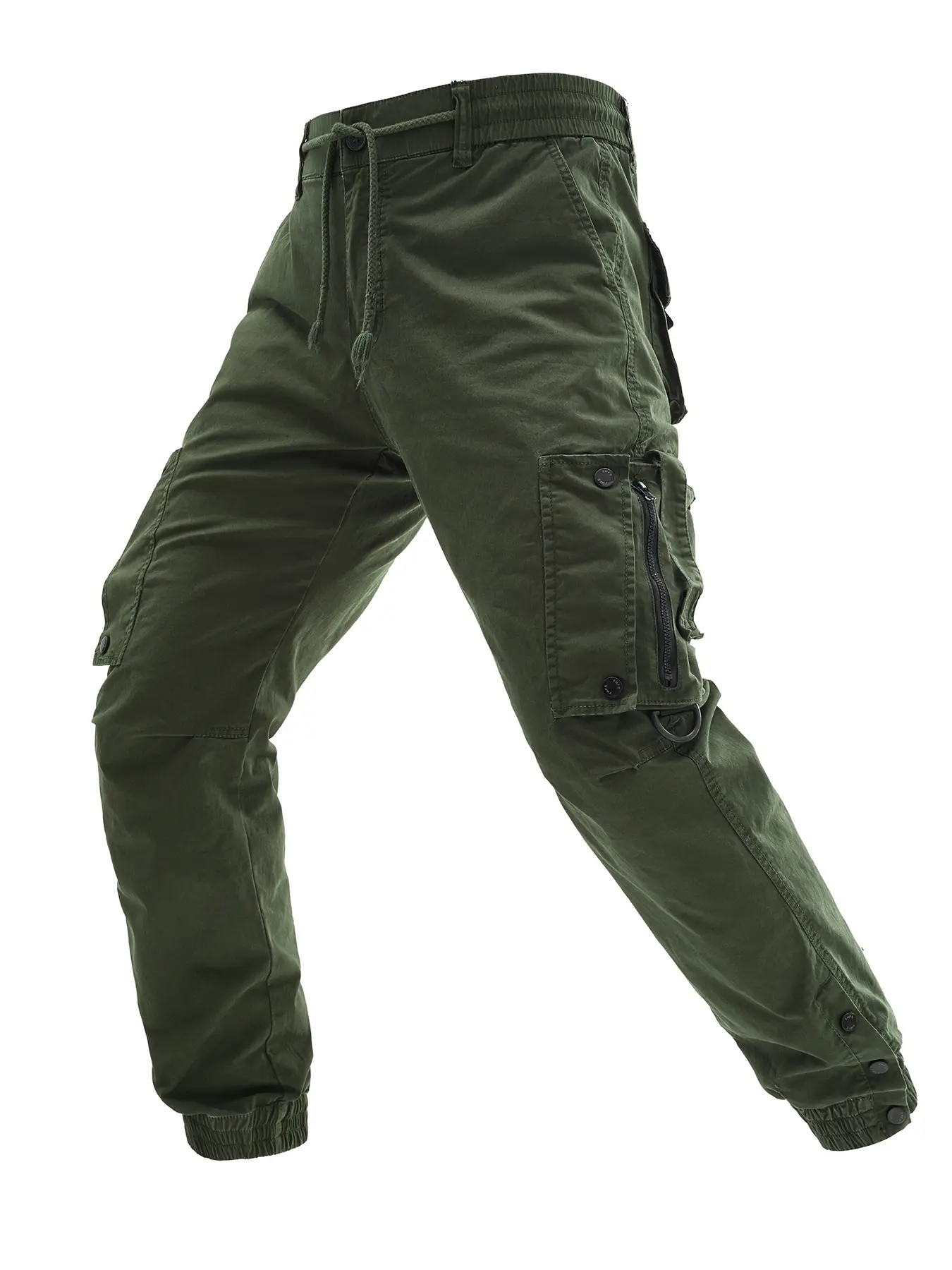 One men's outdoor cargo pants with multiple pockets