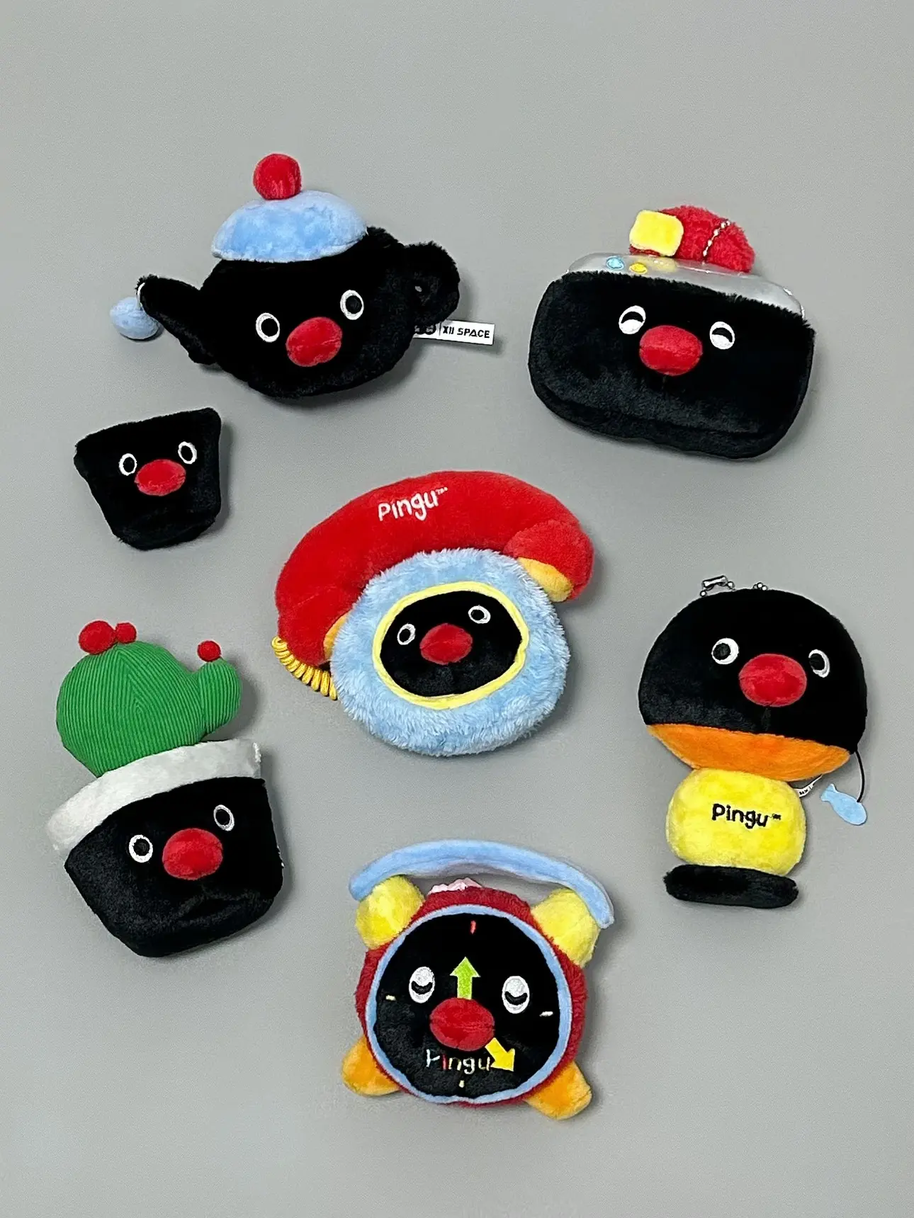 Pingu Home Diary Plush Blind Box Soft Plush Figure Kawaii Room Decoration Surprise Box Gift