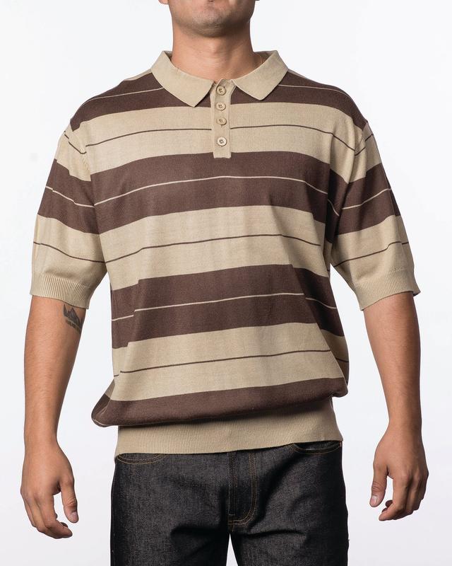 Lowrider Charlie Brown Classic Menswear Polo Top Shirts Man Short Sleeve