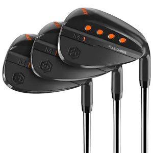 Full Choice CNC Milled Golf Wedge Set (52°/56°/60°) – High Spin & Control, Premium Grip, 3PCS Bundle for Short Game Precision