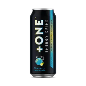 +ONE Energy Drink - Blueberry Lemonade - 12 Pack - Zero Sugar - Zero Calories - 200mg caffeine with L-Theanine, Citicoline, Vitamins & Electrolytes - Sport Beverage