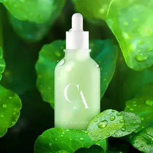 CRAZY SKIN Centella Cica Ampoule Serum, 3.4 fl. oz. (100ml) – 100% High-Purity Centella Asiatica Extract, Lightweight Normal Repair Serum with Cornstarch for Instant Redness Relief, Acne Scar Healing & Smoother Barrier Support