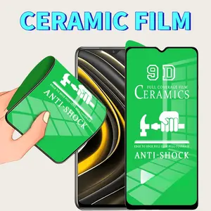 9D Full Cover Soft Ceramic Film Front Screen Protector Suitable For Xiaomi Poco F7 7 F7Pro F7Ultrar Ultra F 4 5 6 F4 F4GT GT F5 F6 F6Pro Pro Protective Film Full Glue
