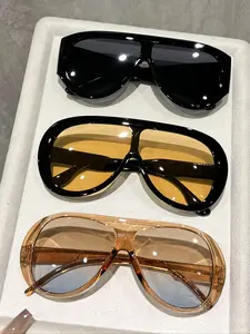 Women's Classic Shield Frame Sunglasses, Perfect for Bars, Raves, Daily Wear, Stylish Ladies' Sun Glasses, Trendy Styling Sunglasses, Versatile Fashion Accessory