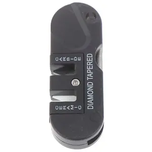 Portable Multi-Functional Tungsten Steel Knife Sharpener, Durable and Lightweight Tool for Outdoor and Kitchen Use, Ideal Gift for Chefs and Campers