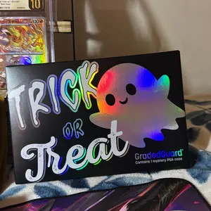 GradedGuard Trick or Trade Graded Ghost Collectible Box with 1 Mystery PSA Case