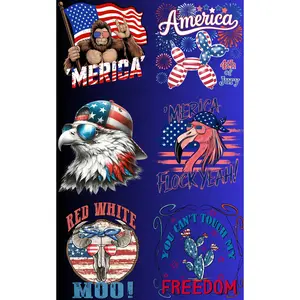 'MERICA GANGSHEET  - 22X36  DTF TRANSFERS - DIRECT TO FILM