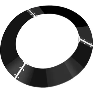 Hard Hat Sun Shade - Compatible with MSA V-gard Full Brim Hard Hat Visor, Durable Visor for Outdoor Workers, Essential Helmet Accessory