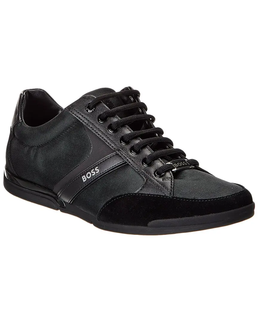Hugo Boss Saturn Mesh & Leather Sneaker