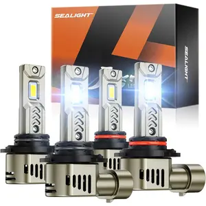 1995 Chevrolet Lumina APV 9005/HB3 9006/HB4 180W 6500K White IP68 LED Headlight Bulbs 2Pairs SEALIGHT L2S