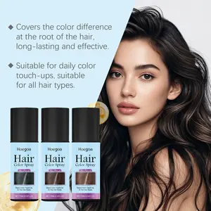 Temporary 1-Time Hair Color Spray - Multi Shades, Long-Lasting Coverage, Easy-to-Wash, Portable Size, Gentle Natural Formula for Daily Hair Coloring & Root Touch Up