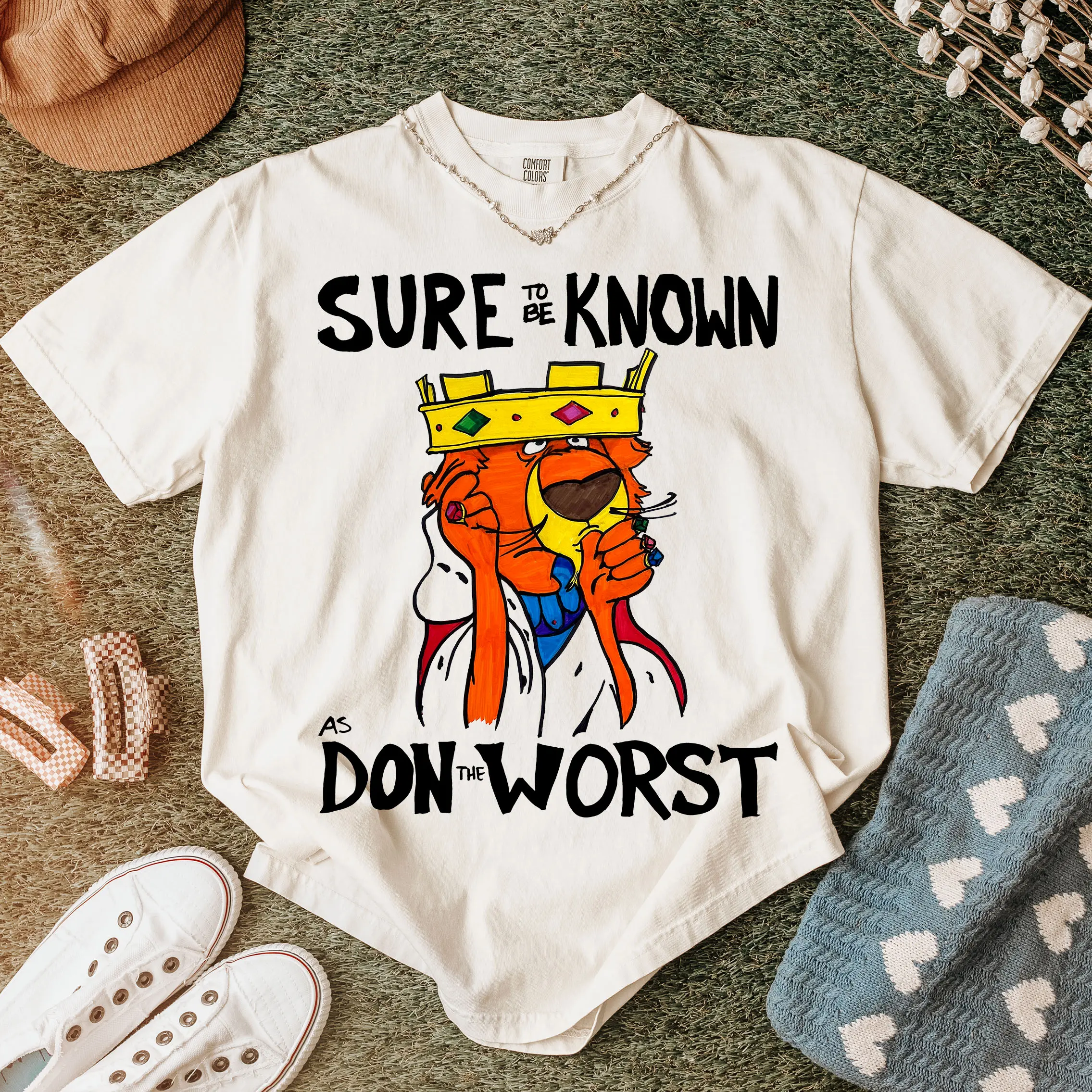 Sure to be known as Don the Worst Shirt, Retro Fourth Of July Shirt, Funny  Robin Hood Graphic Tee