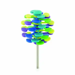 Mini Fidget Hand Spinner & Interactive Kinetic Toy - multicolored