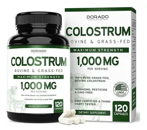Colostrum Supplement 1000mg Per Servings - Grass Fed Colostrum - Natural Healthcare