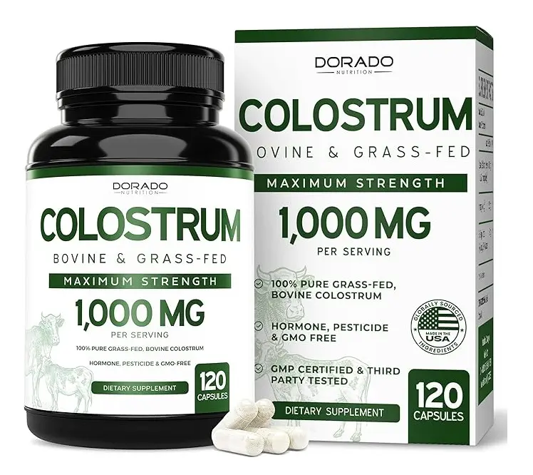 Colostrum Supplement 1000mg Per Servings - Grass Fed Colostrum - Natural Healthcare Colostrum Supplement 1000mg Per Servings - Grass Fed Colostrum - Natural Healthcare