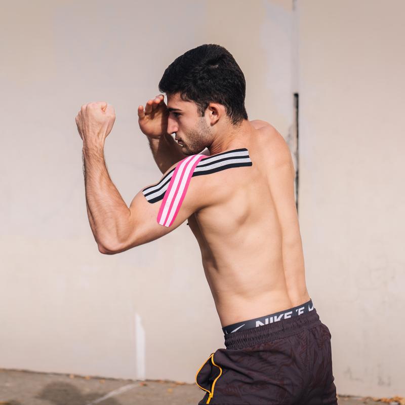 Synapex Tape - KT Performance Tape - Sleek Stealthy German-Engineered Stick Waterproof Durability for Athletes - Unisex Wrist Wraps