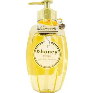 &Honey Pixie Moist Silky Haircare Series - Cleansing Shampoo, Repair Treatment, Lightweight Hair Oil - Hydrating, Moisturizing Formula for Deep Hair Restoration