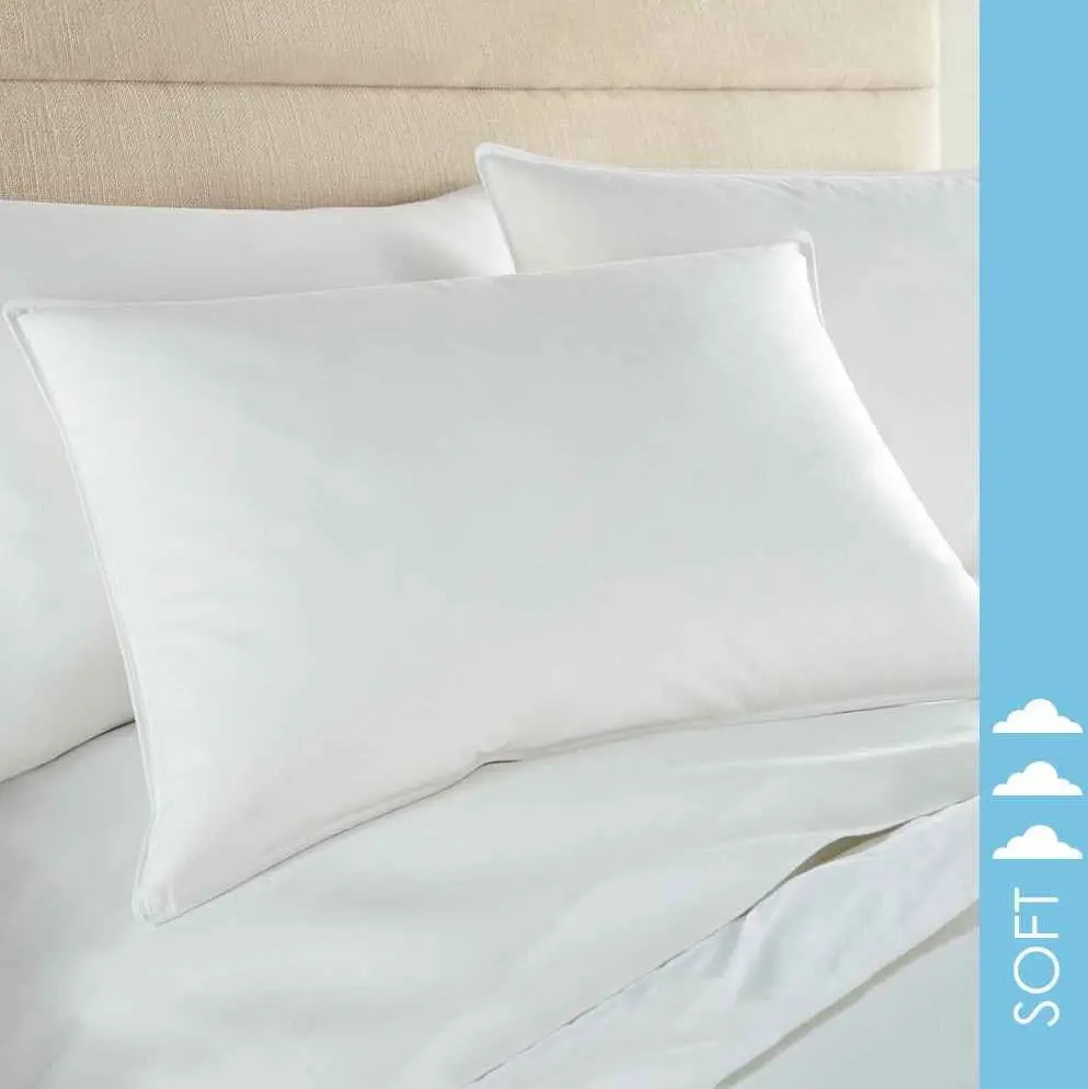 Downlite Soft Density 230 TC Down Pillow - Standard Size Promo