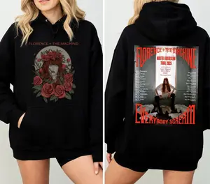 2026 US Tour Shirt, Music Band Sweatshirt, Retro Hoodie 2 Sides Fit