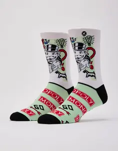 Odd Sox Monopoly Roll With It Crew Socks