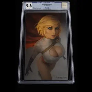 CGC Universal Grade 9.6 Action Comics #1051 DC Comics Foil Cover Art by Warren Louw