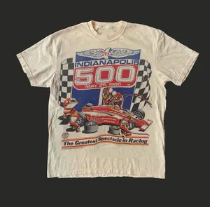 Vintage 1986 Indianapolis Motorsport Indy Racing T Shirt, Indianapolis unisex cotton T-shirt, IndyCar Fan Racing wash Tee,  Racing Shirt, gift ideas